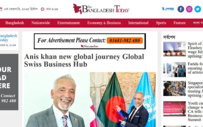 Anis khan new global journey Global Swiss Business Hub